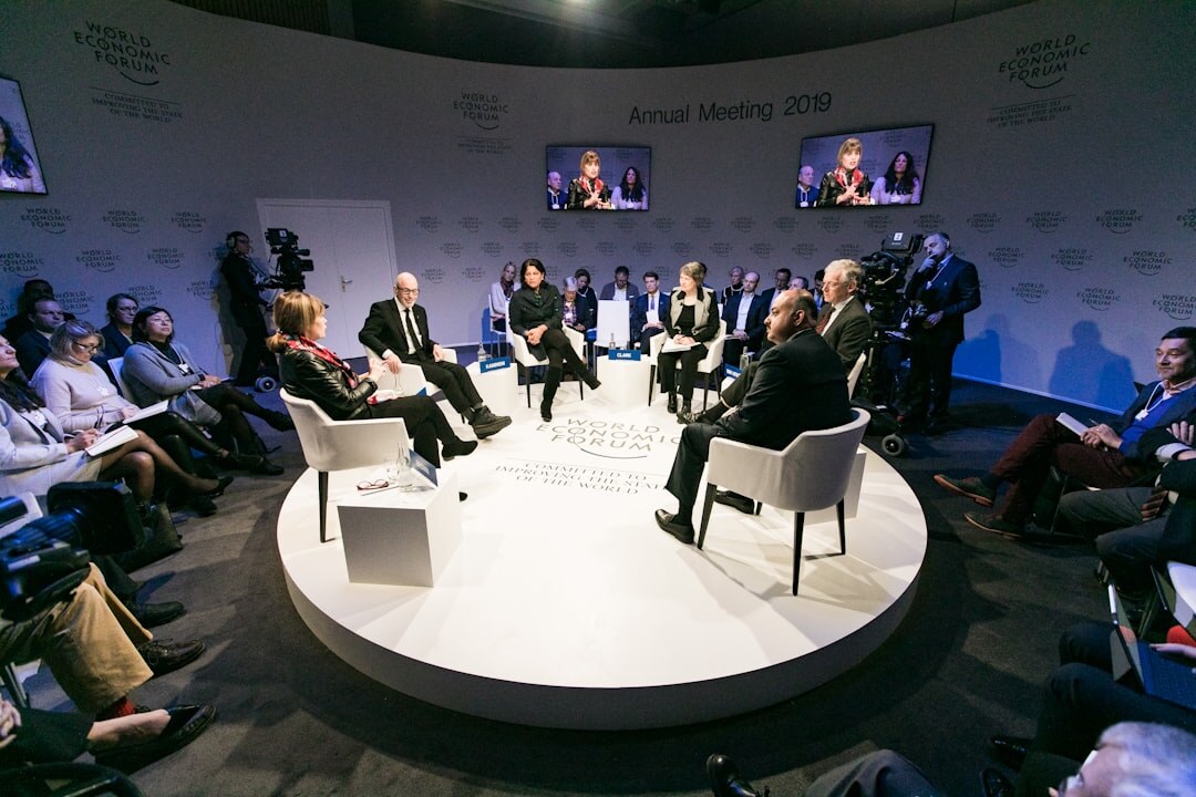 group of politicians meeting